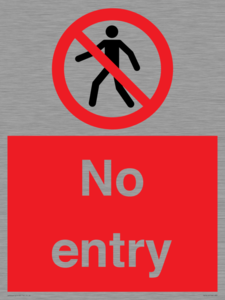 No entry